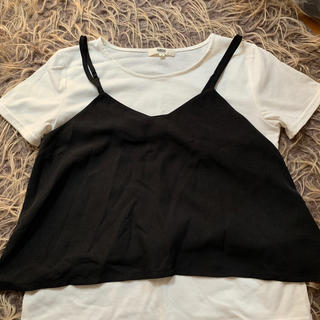 オゾック(OZOC)のオゾック　Tシャツ　キャミセット(Tシャツ(半袖/袖なし))