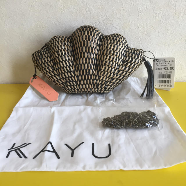 UNITED ARROWS(ユナイテッドアローズ)の新品◆スコットクラブ 購入◆KAYU シェル クラッチバッグ/ロンハーマン レディースのバッグ(クラッチバッグ)の商品写真