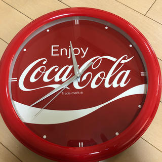 コカコーラ(コカ・コーラ)のコカコーラ　掛け時計(掛時計/柱時計)