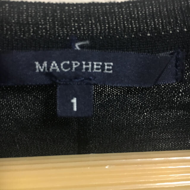 MACPHEE(マカフィー)のTOMORROWLAND MACPHEE BLACK ニット レディースのトップス(ニット/セーター)の商品写真