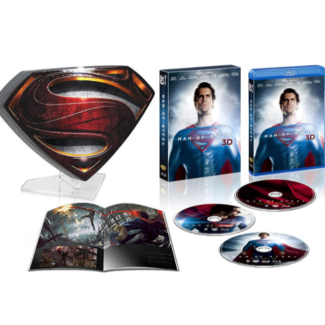 マン・オブ・スティールプレミアムBOX 3D付き (限定生産) Blu-ray