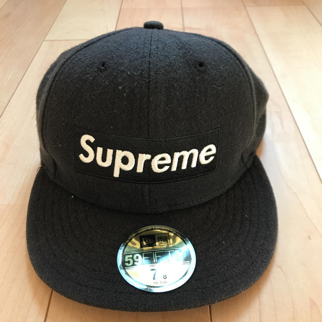 Supreme newera 星条旗 ウールリッチ