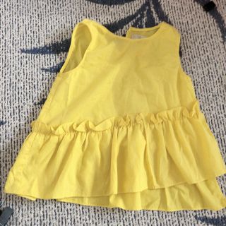 ザラキッズ(ZARA KIDS)のザラ　フリルトップス(Tシャツ/カットソー)