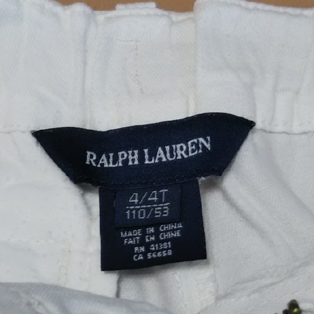 Ralph Lauren(ラルフローレン)のラルフローレン 短パン110cm キッズ/ベビー/マタニティのキッズ服女の子用(90cm~)(パンツ/スパッツ)の商品写真