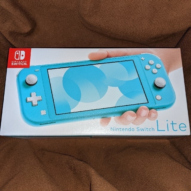 Nintendo Switch Lite ターコイズ／新品／どうぶつの森カバー付