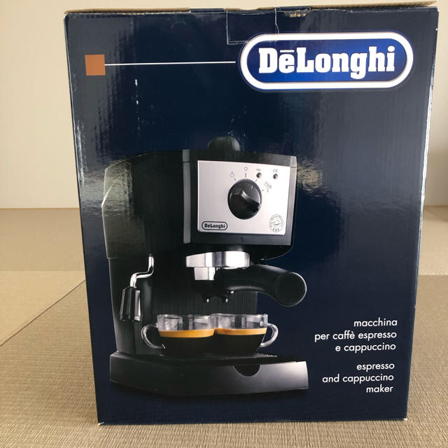 DeLonghi(デロンギ)のDeLomghi エスプレッソカプチーノメーカー スマホ/家電/カメラの調理家電(エスプレッソマシン)の商品写真