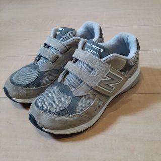 ニューバランス(New Balance)のニューバランス990　グレー　21.5㎝(スニーカー)