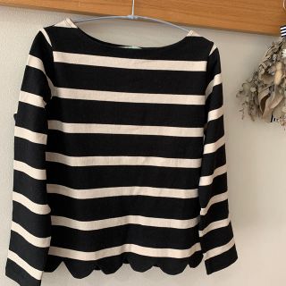 ドットアンドストライプスチャイルドウーマン(Dot&Stripes CHILDWOMAN)のDot and Stripes CHILD WOMAN ボーダーカットソー(カットソー(長袖/七分))