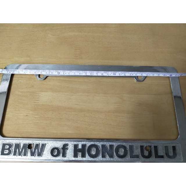 車ナンバープレートフレーム Bmw Of Honoluluの通販 By ハムちゃん S Shop ラクマ