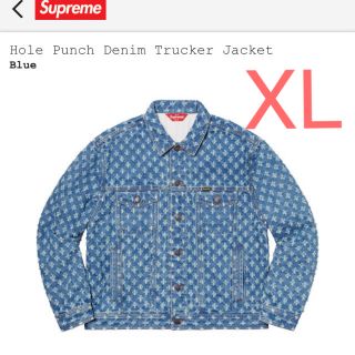 シュプリーム(Supreme)のsupreme Hole Punch Denim Trucker Jacket(Gジャン/デニムジャケット)