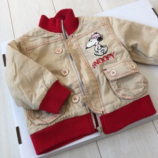 スヌーピー(SNOOPY)の子供服 スヌーピー 冬物アウター80(ジャケット/コート)