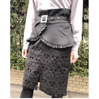 スワンキス(Swankiss)のSwankiss  chuulip belt skirt(ひざ丈スカート)