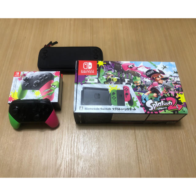 家庭用ゲーム機本体ニンテンドースイッチ　プロコン　セット