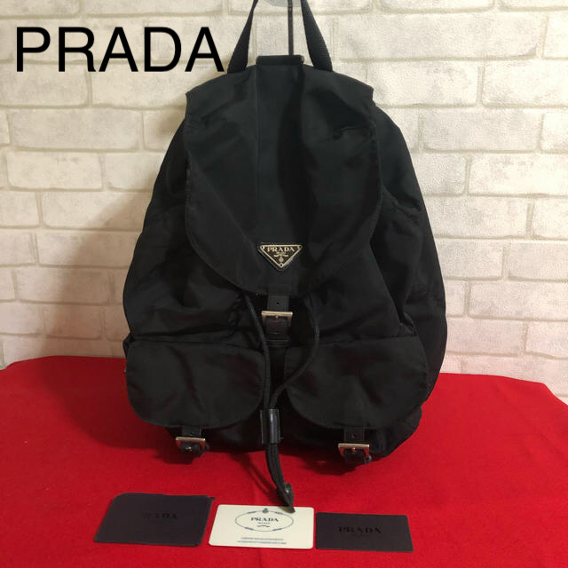 プラダプラダ　PRADA ナイロンリュック　B2811F