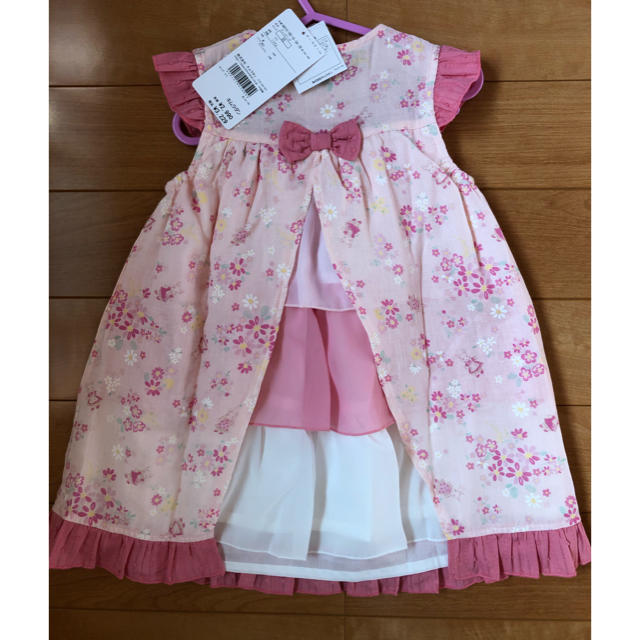 coeur a coeur(クーラクール)のクーラクール2019春物新品95cm キッズ/ベビー/マタニティのキッズ服女の子用(90cm~)(ワンピース)の商品写真