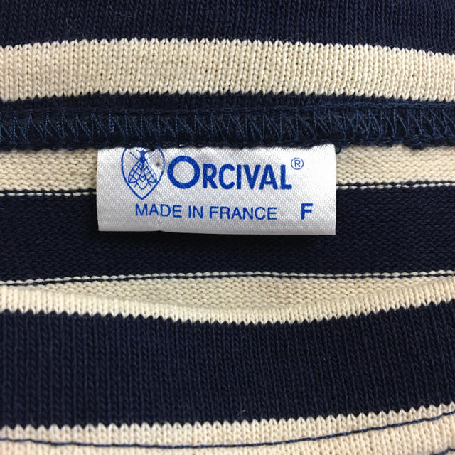 ORCIVAL(オーシバル)のORCIVAL フランス製　ロング丈　ボーダーワンピース レディースのワンピース(ひざ丈ワンピース)の商品写真