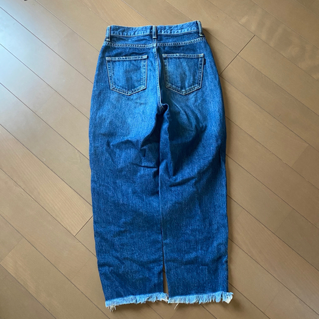 BLACK by moussy(ブラックバイマウジー)のCAW blue Denim 24インチ レディースのパンツ(デニム/ジーンズ)の商品写真