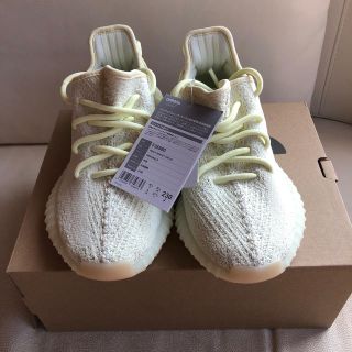 アディダス(adidas)の新品正規品YEEZY BOOST 350 V2アイスイエローBUTTER23cm(スニーカー)