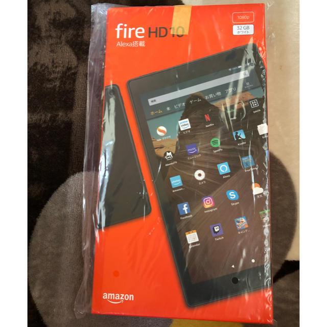Amazon Fire HD10 (2019年モデル) タブレット ホワイト-