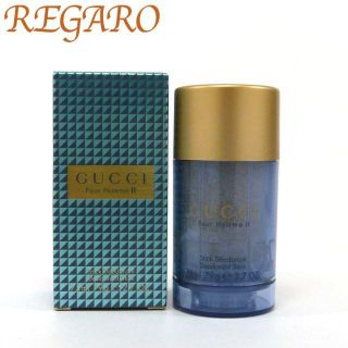 グッチ(Gucci)の超美品 グッチ 香水 プールオムⅡ スティック デオドラント 75ml 79g(香水(男性用))