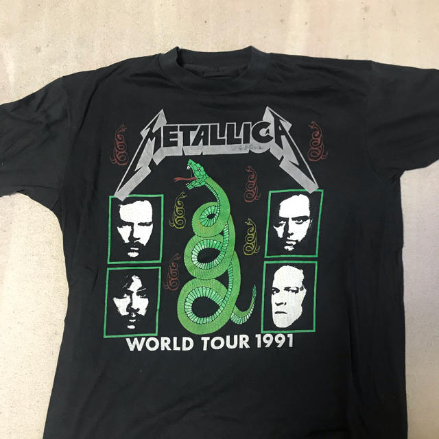 メタリカヴィンテージTシャツ ジェリーロレンゾ 着