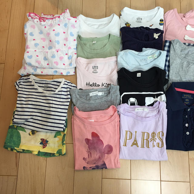 POLO RALPH LAUREN(ポロラルフローレン)の【6月限定値下げ】夏★子供服 女の子まとめ売り 110サイズ キッズ/ベビー/マタニティのキッズ服女の子用(90cm~)(Tシャツ/カットソー)の商品写真