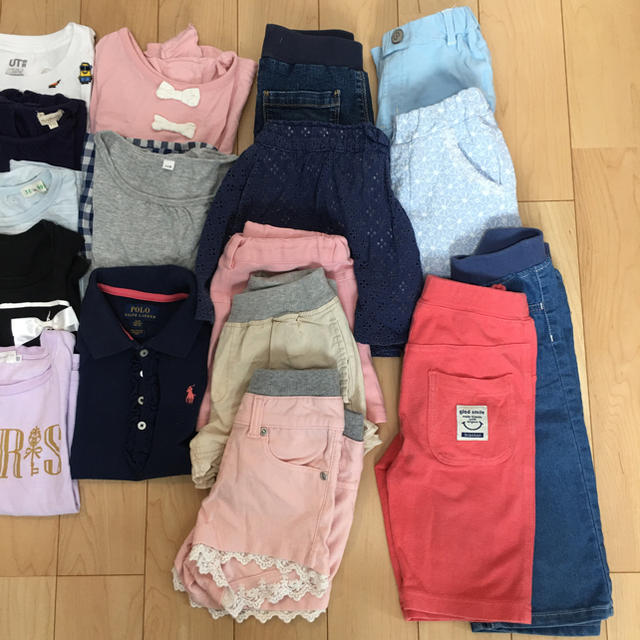 POLO RALPH LAUREN(ポロラルフローレン)の【6月限定値下げ】夏★子供服 女の子まとめ売り 110サイズ キッズ/ベビー/マタニティのキッズ服女の子用(90cm~)(Tシャツ/カットソー)の商品写真