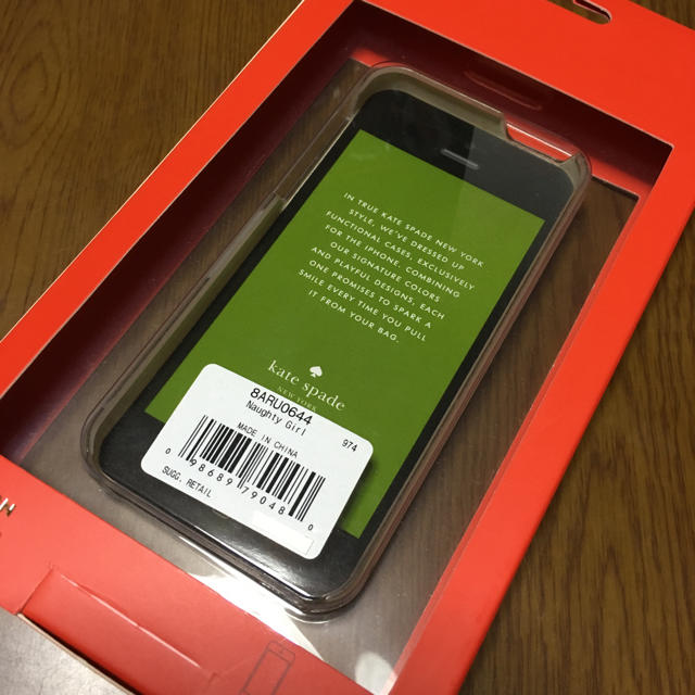 kate spade new york(ケイトスペードニューヨーク)のiPhone5sケース ケイトスペード スマホ/家電/カメラのスマホアクセサリー(モバイルケース/カバー)の商品写真