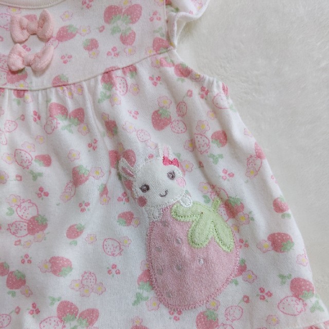 coeur a coeur(クーラクール)のクーラクール♡ノースリーブ♡ キッズ/ベビー/マタニティのベビー服(~85cm)(Ｔシャツ)の商品写真