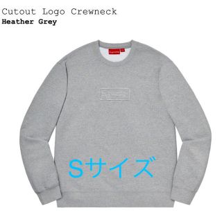 シュプリーム(Supreme)のSサイズ　Supreme Cutout Logo Crewneck シュプリーム(スウェット)