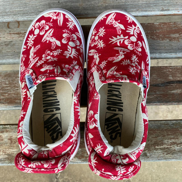 VANS(ヴァンズ)のvans スリッポン キッズ/ベビー/マタニティのキッズ靴/シューズ(15cm~)(スリッポン)の商品写真