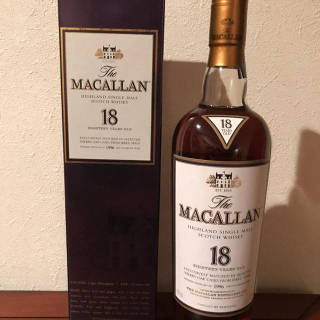 マッカラン MACALLAN 18年 サントリー 1996 ➀-