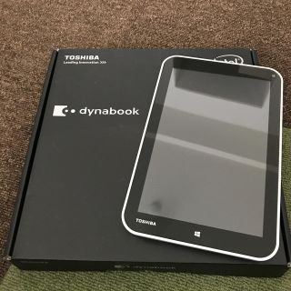 トウシバ(東芝)のdynabook タブレットpc(タブレット)