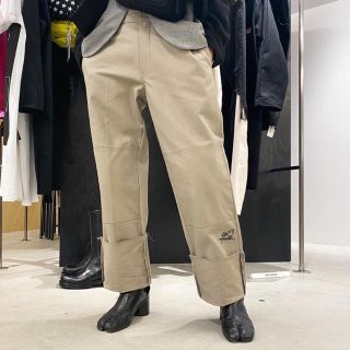 ラフシモンズ(RAF SIMONS)のRAF SIMONS 19aw ベージュパンツ(チノパン)