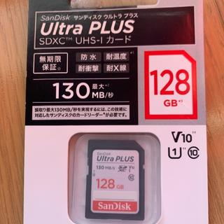 サンディスク(SanDisk)のSanDisk ultra plus 128GB SDカード(PC周辺機器)