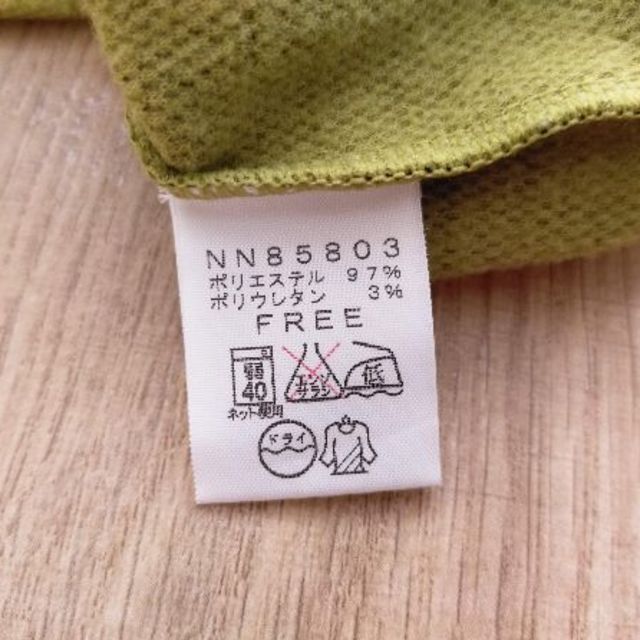 THE NORTH FACE(ザノースフェイス)のザ・ノースフェイス ネックウォーマー 黄緑色 NN85803 レディースのファッション小物(ネックウォーマー)の商品写真