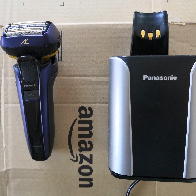 大人気定番商品 Panasonic - パナソニック　ES-CLV7D-A　メンズシェーバー　「ラムダッシュ」（5枚刃） メンズシェーバー