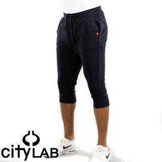 シティーラブ(CITY LAB)のシティラブ ★ XL Jogger クロップドパンツ スウェット 無地(ショートパンツ)