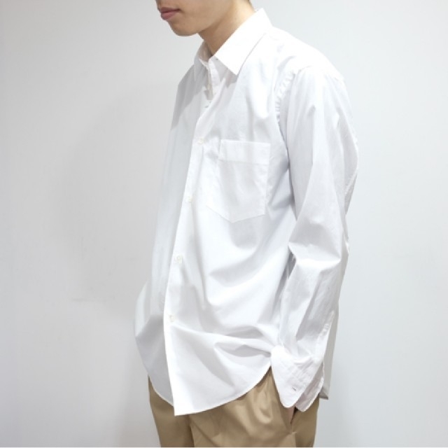 COMOLI(コモリ)のGraphpaper BROAD REGULAR COLLAR SHIRT  メンズのトップス(シャツ)の商品写真