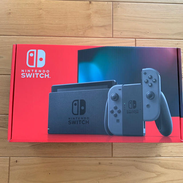 Nintendo Switch(ニンテンドースイッチ)のNintendo Switch Joy-Con(L)/(R) グレー エンタメ/ホビーのゲームソフト/ゲーム機本体(家庭用ゲーム機本体)の商品写真