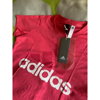 アディダス(adidas)のアディダス　レディースTシャツ　未使用タグ付き(Tシャツ(半袖/袖なし))