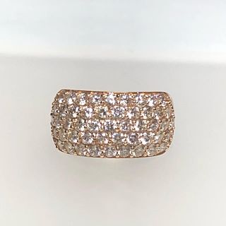 K18PG 2.00ct☆パヴェリング(リング(指輪))