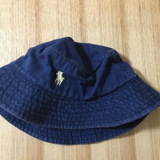 ポロラルフローレン(POLO RALPH LAUREN)のラルフローレン ハット 帽子　48cm ネイビー　紺(帽子)