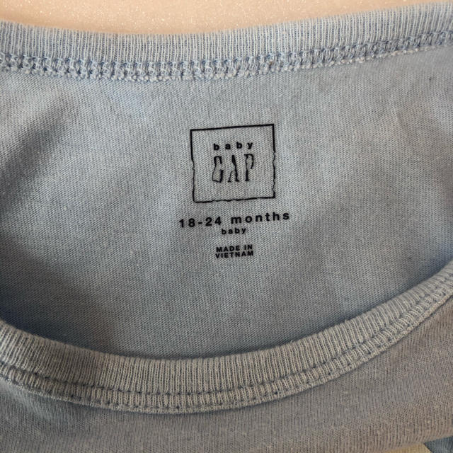 babyGAP(ベビーギャップ)の[90]美品 大きめ ギャップ ロンパース 長袖 Gap ベビー キッズ/ベビー/マタニティのベビー服(~85cm)(ロンパース)の商品写真