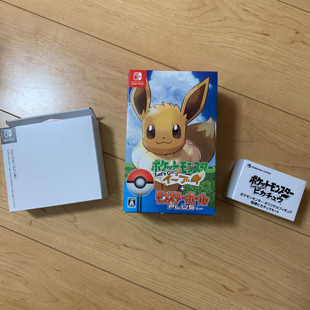 新品未開封 ポケモン Let's go イーブイ モンスターボール plus