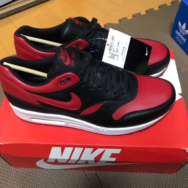 NIKE   NIKE AIR MAX 1 PREMIUM QS BRED .5の通販 by into's shop