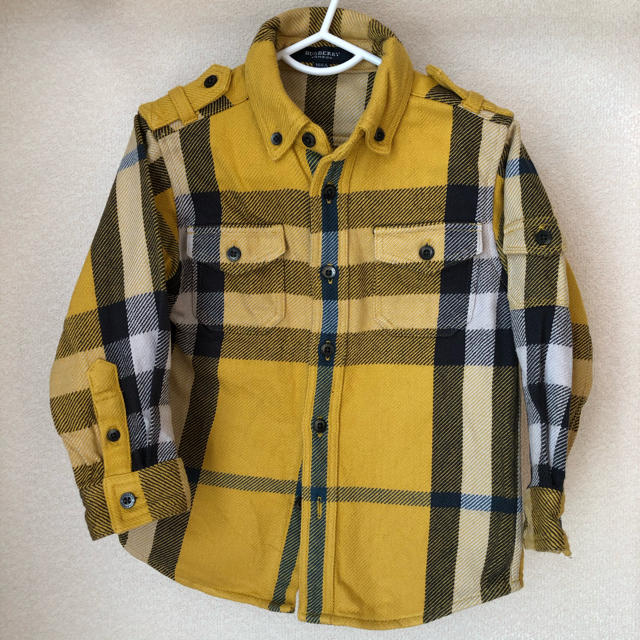 BURBERRY(バーバリー)の[100]バーバリー 厚手シャツ BURBERRY LONDON キッズ キッズ/ベビー/マタニティのキッズ服男の子用(90cm~)(ジャケット/上着)の商品写真