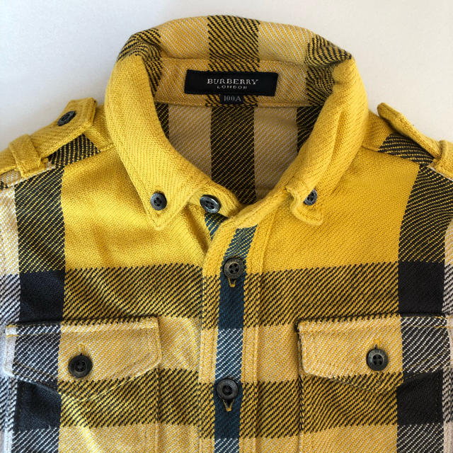 BURBERRY(バーバリー)の[100]バーバリー 厚手シャツ BURBERRY LONDON キッズ キッズ/ベビー/マタニティのキッズ服男の子用(90cm~)(ジャケット/上着)の商品写真