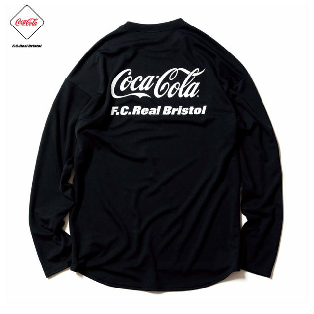 F.C.R.B.(エフシーアールビー)のF.C.R.B  coca-cola L/S tour tee 黒  L メンズのトップス(Tシャツ/カットソー(七分/長袖))の商品写真