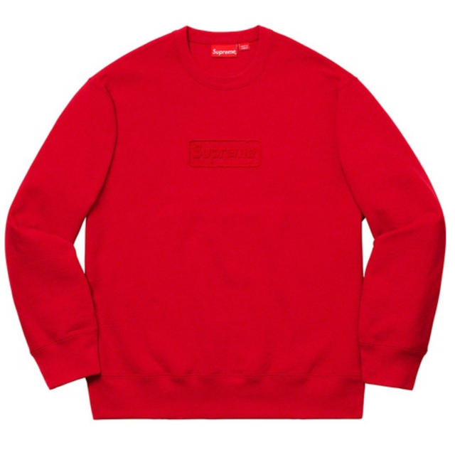 Supreme(シュプリーム)のSupreme Cutout Logo Crewneck M メンズのトップス(スウェット)の商品写真